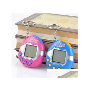 Novelty Items Funny Toys Vintage Retro Game Virtual Pet Cyber Nostalgic Toy Keyring Digital Children Games Kids Electronic Pets Gift Dhiqr