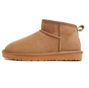 Factory Hot 2022 Classic 5854 Mini Snow Boot Populära äkta läderstövlar Fashion Women's Keep Warm Plush US4-Us12 Uggsity VFFD