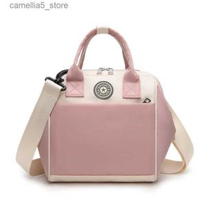 Wickeltaschen Wickeltasche Mumie Umstandstaschen für Babysachen Kleiner Wickelrucksack für Mütter Reisen Frauen Tasche Kinderwagen Organizer Q231127