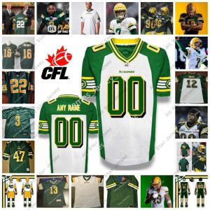 College American Wear 2024 CFL personalizado Edmonton Elks Ed Jersey de futebol 11 Shai Ross 4 Tevaun Smith 88 Jalen Tolliver 83 Danie High