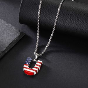 Fashion Designer necklace Hip Hop Necklace Men's Hip Hop pendant High quality alloy rhinestone Cuban chain mens Hip Hop cuban link chain necklace jewelry