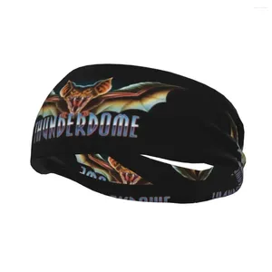 Beralar Özel Anime Thunderdome Sport Head Bands Erkekler için Kadınlar Elastik Nem Kıyafet Hardcore Gabber Atletik Ter Bantlar