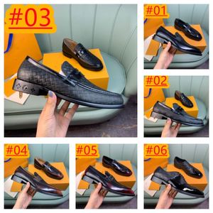 8 Style Dress Shoes Fashion Men Party and Wedding Handmade Loafers italienska S Bekväma Big Size 38-45