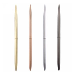 Metal table pen Ballpoint pen Hotel front desk pens color Electroplating color