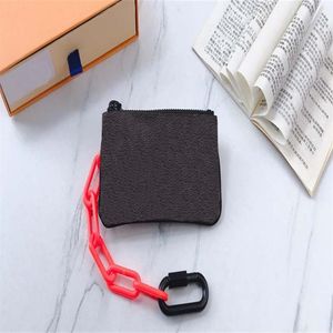 Men leather key Wallets women pouch coin purse313e