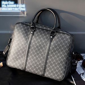 vendita all'ingrosso borse a tracolla da uomo 3 stili semplice borsa a pois stampata spessa valigetta in pelle di grande capacità resistente all'usura street trend plaid computer 22025 #