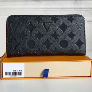 Mode Men Women Luxurys Designers Wallet PAGS PAGS ZIPPER ZIPPY 60017 M60930 KORT HOLDER MOIN PURSE TYCKEL WALLETS LÄDER HANDBAG SHOULER BAG