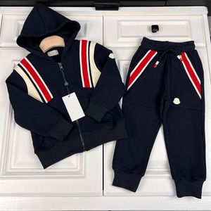 Kinder-Jacken mit Kapuze und Reißverschluss, zweiteilige Sets, modische Trainingsanzüge, Designer-Sport-Jogginghosen, Mädchen und Jungen, lässige, lockere Outfits, Kinder-Herbstkleidung