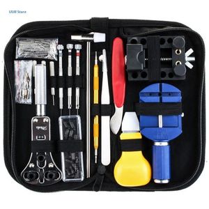 Watch Repair Kits 147Pcs Tool Kit Case Opener Link Spring Bar Remover Watchmaker XX9D Tools &