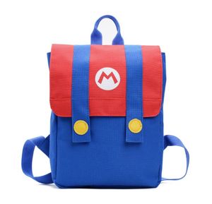 Hot Selling Red Green Bro Kids Backpack Children Cute Accessories Zipper Double Shoulder Bag Kids Birthday Gift