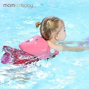 Sand Play Water Fun Mambobaby Icke -inflatable Baby Swimming Training Float For Kids Spädbarn Swim Trainer Floats Ring Aid Vest med armvingar 230427