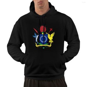 Herrtröjor 95% Bomullsemblem av Cook Islands Country Flag Warm Winter Pullover Hoodie Män kvinnor Unisex Hip Hop Style Sweatshirt