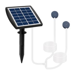 Accessories Solar Aeration Pump Fish Tank Pond Pool Aquarium Air Pump Garden Fountain Water Pump