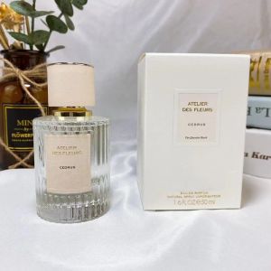 Yüksek kaliteli kokulu koku kadın atölyesi des fleurs cedrus parfümleri 50ml eau de parfum uzun ömürlü koku parfum doğal sprey deodorant