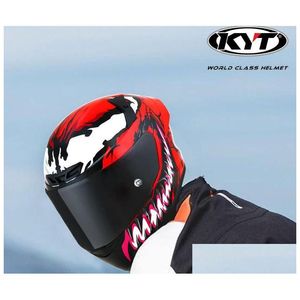 Caschi moto Casco da pista Ttc Fl Gamma di corse per uomo e donna Four Seasons Consegna a domicilio Automobili Accessori per motocicli Oteym