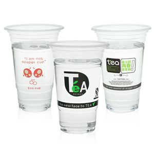 C360 1000pcs/Box Boba Cup Clear Transparent PP Plastic Disponable Cup för Party Wedding Christmas Drinking