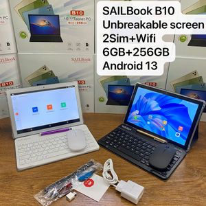 B10 WIFI podwójna kamera 10 -calowa Android 13 Tablet 256 GB 6 GB Tablet Laptop Komputer