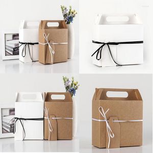 Gift Wrap Kraft Paper Box Candy Bag DIY Wedding Birthday Christmas Party Retro Decoration