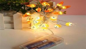 Epacket LED Rabbit String Lights Easter Decoration Watertproof Battery Case Case Cartoon Lantern New Year Festive Party Decoration21738676