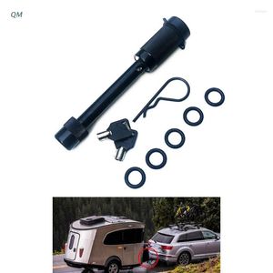 All Terrain Wheels 13MF Universal Trailer Hitch Pin Lock Single Hole/Dual Hole Receiver Coupler For Car