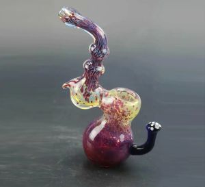 Colorful Glass Pipes Handmade corlor changing smoking Tobacco Spoon Glass Bubblers For Smoking Pipe Mix Colors ZZ