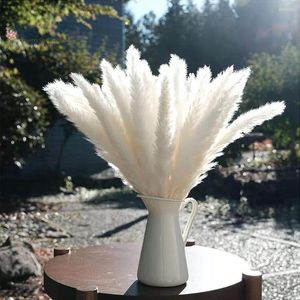 Decorative Flowers 30PCS Pampas Grass Natural Dried Preserved Artificial Flower Wedding Party Ornament Bohemian Country Decor Accessories