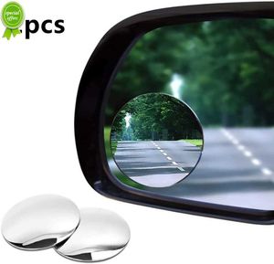 360 Degree HD Blind Spot Car Mirror 2 Pack-2 Inch Round Rear View Convex Mirrors for Cars