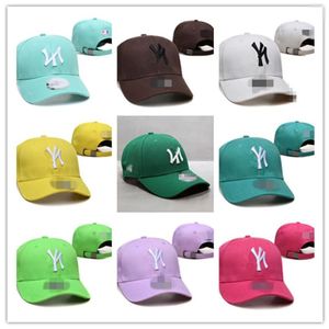 2023 Baseball Cap Designers Caps Sun Hats Mens Womens Bucket Hat Women Snapback Hatsmen Luxurys Baseball Cap med NY Letter H5-318 QNNSL