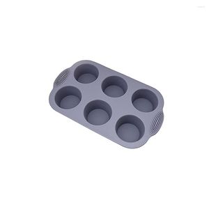 Stampi da forno Stampo per torta Strumento per gadget da cucina Resistenza alle alte temperature Pregevole fattura Stampi per muffin multiuso per cupcake di dimensioni compatte