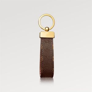 M65221 Dragonne Teclador de chaves Designer de carteira Canvas Keychain Key Chain Ring Bag Charm Pochette Accessoires Id Nome Tag Stamp2760