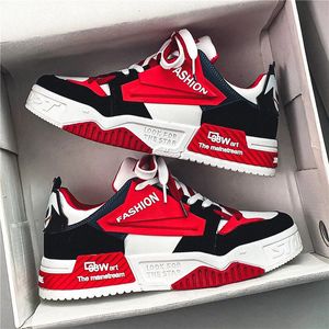 Scarpe eleganti Moda Coppia rossa Skateboard Street Hip Hop Designer Sneakers Uomo Skate Original Man Platform Tenis 231127