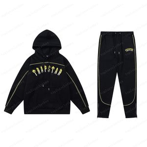 New Mens Tracksuits Sweater Trousers Set Designer Hoodies Streetwear Sweatshirts Quality Sports Suit Embroidery Plush Letter Decoration Thick Hoodies Men Pants