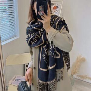 Designer Designer Scarf Stylish Women Cashmere Scarf Full Letter Printed Scarves Soft Touch Warm Wraps with Tags Autumn