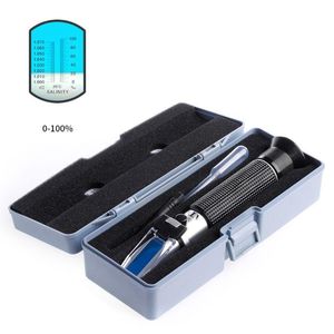 Parts Salinity Refractometer Meter Water Reader Marine 0~10% Aquarium Pool Water Salt Measuring Salt Aquarium Test Tester