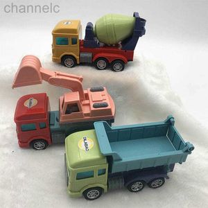 DIECAST MODEL CARS Universal Acousto-Optic Electric Engineering Carkator Odwrotne Mikser Symulacja Truck Truck Boy and Children