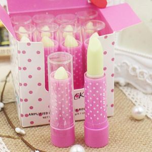 Lip Balm YANQINA 1PCS Waterproof Magic Fruity Smell Changable Color Lipstick Cream
