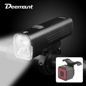 Bike Lights Bicycle Headlight 1000Lms 2 LED Beads Far Near Lighting 4800mAH Bike Front Lighting Lantern 7 Modes Alloy Housing Bracket P230427