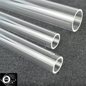 Poler diameter 8/12/15/25mm polykarbonatrör PC Rundrör KLAR TRANSPARENT PLASTIC TUFING LED HEM DECORDUSH DRUCHIN POLES ROD