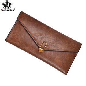 HBP Fashion Designer Wallets and Purses Brand Leather Purse Long Simple Wallet Business Card Holder Purse Money Bag Coin Pocket 20238Z
