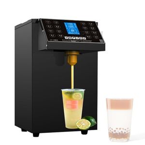 8L16 Macchina quantitativa per il fruttosio Dispenser automatico di fruttosio Dispenser per sciroppo Bubble Tea Shop Attrezzatura per tè al latte Levulosio