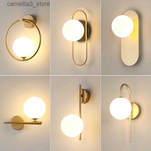 Wall Lamps Interior LED Wall Lamp for Background Living Room with 7w G9 Bulb Indoor Wall Lights Wall Sconce for Bedroom Dining Room Q231127