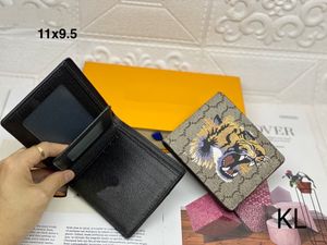 3A Kvalitet Lyxig design Portable Key P0uch Wallet Classic Man/Women Coin Purse Chain Bag With Dust Bag and Gift Box Green Brown Black Embonsed