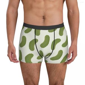 Unterhose Gurke Cartoon Breathbale Höschen Männliche Unterwäsche Druck Shorts Boxershorts