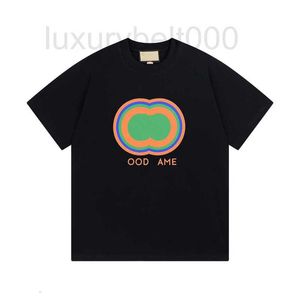 メンズTシャツのデザイナーファッショントップカジュアルな女性がゆるいレタープリント半袖夏ベストセラーラグジュアリーアジアサイズブラック7PQV