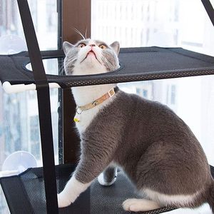 Mats Cat Hammock Window Cat Sunny Seat Pet Waterproof Fabric Cat Bed Cat Climbing Sleeping Mattress Single Layer Double Bearing 20kg
