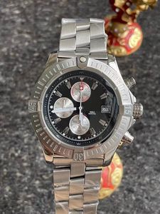 ReaLfine888 Watches Wemans's Beitling Avenger Chronograph Stainless-Steel Strap Luxury Designer Watch for Man 23.11.20自動巻き機械運動