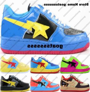 Męskie trampki Rozmiar 13 Buty Bathing Ape Bapestar Low Kanyes Us 15 College Porzucanie US 14 West Designer Młodzież 48 49 7142 US14 Trenerzy Big Size 14 15 US15 Bieganie