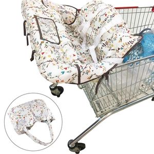 Barnvagnsdelar Tillbehör Tillbehör Baby Barn Portable Shopping Cart Seat Cushion Cover Pad Baby Shopping Push Cover Safety Seats For Kids 230427