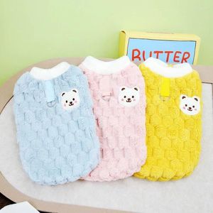 Dog Apparel Pet Clothes For Small Dogs Fashion Vest Winter Warm Puppy Pullover Cute Print Cat Sweater Chihuahua