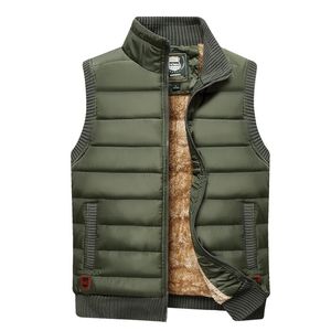 Mens Vests Outdoors Fleece Gilet Men Casual uppvärmd Vest Man Plus Size Body Warmer Vandringskläder Termisk modevärme Vinterrock 231127